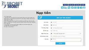 Cách Nạp Tiền Sbobet