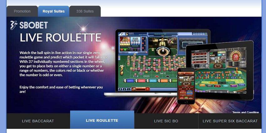 Cách tham gia cá cược casino trực tiếp Sbobet